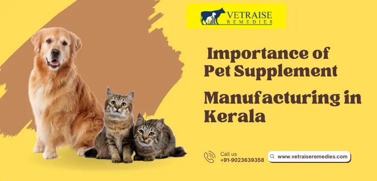 Importance of Pet Supplement Manufacturing in Kerala