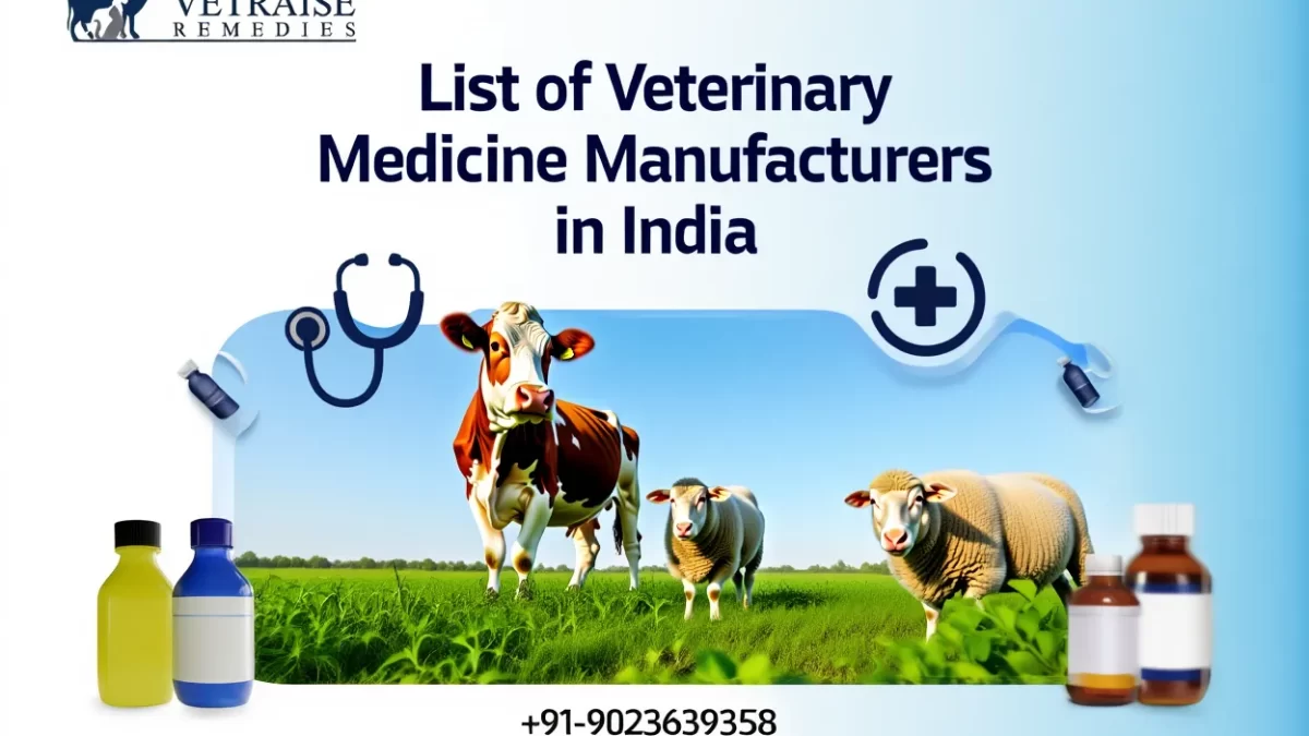 List of Veterinary Medicine Manufacturers in India