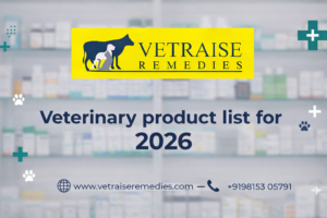 Veterinary product list for 2026